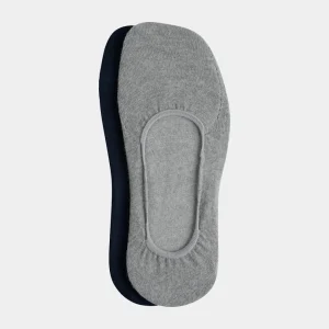 Flash Sale 4-pack osynliga strumpor i blått och grått Strumpor